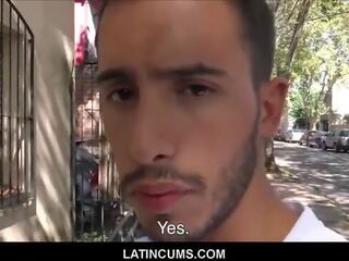 Heteroseksualus latino jaunas gėjus vaikinas pakliuvom už grynieji